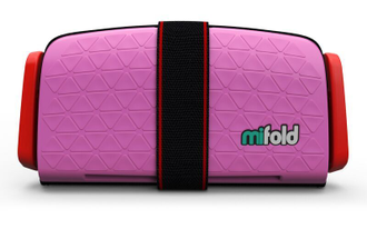 Бустер автомобильный Mifold - the Grab-and-Go Booster seat/Perfect Pink, розовый