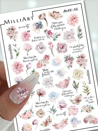 Слайдер-дизайн MilliArt Nails MAX-316