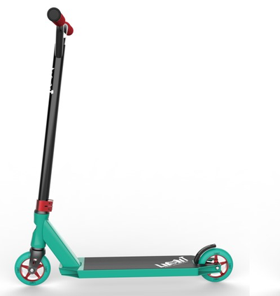 Трюковой самокат LIMIT LMT 60 V2 минт/красный