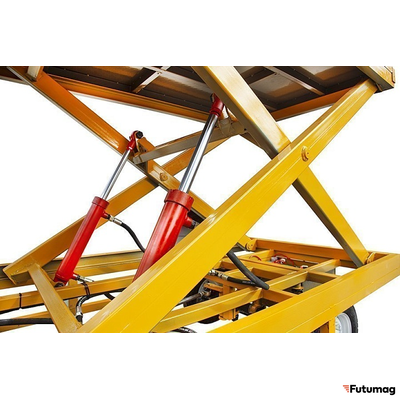 Платформенная тележка электрическая RuTrike ПЛИТА ЛИФТЕР 2500