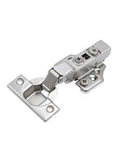 Петля MF Prima  All-2-Way 3D, Clip-on полунакладная с доводчиком, никель