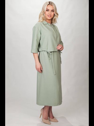 Жакет 4387 _ Юбка 179 мята