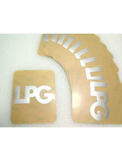 Наклейка для аппарата LPG Body Integral V9