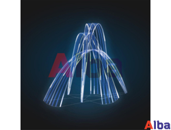 Светодиодный фонтан ВОЛНЫ с эффектом бегущей капли