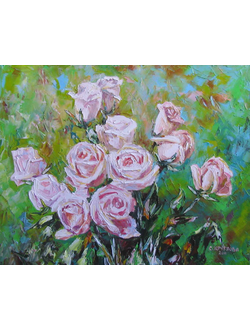 Картина Розовое сияние Круглова Светлана