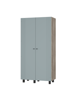 Шкаф 2-х створчатый Олива ШК-03 шарли бриз (Мебелони)