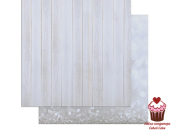 Фотофон двусторонний Боке-Серые доски, картон