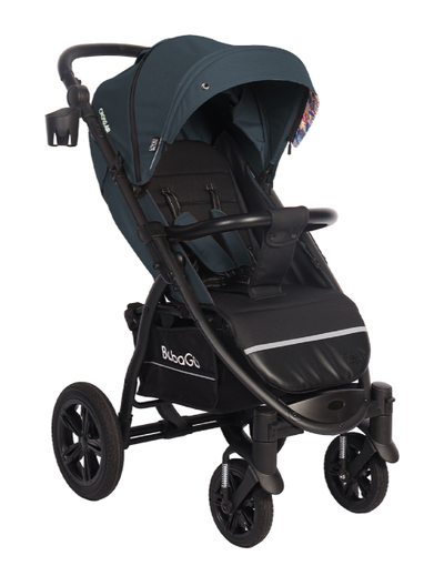 Детская коляска BUBAGO CROSS AIR Темно-синий