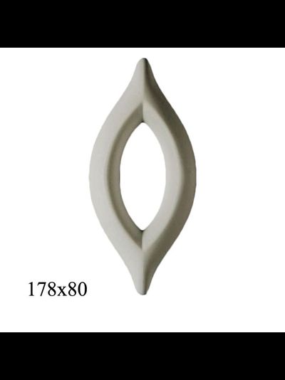 элемент декорации стеновой из гипса ДЭ-01