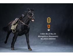 Монгольский конь (Лошадь) в динамичной позе - Коллекционная ФИГУРКА 1/6 scale animal model No.33:Mongolica (dynamic posture) (Mr.Z033-MD005) - Mr.Z