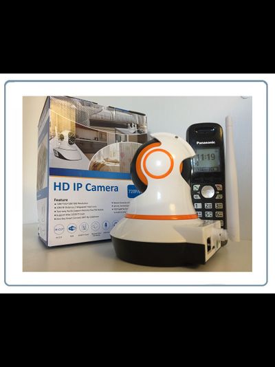 Zjuxin. Видеоняня моторизированная WiFi/LAN видеокамера с DVR, HD 960р (icSee)