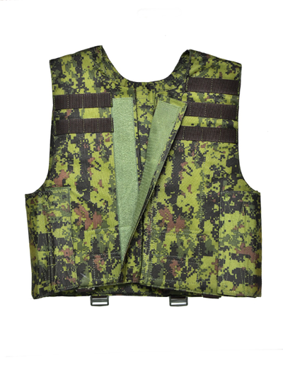 Жилеты скрытого и наружного ношения с бронезащитой БР-1, цвет ЦИФРА ЗЕЛЕНАЯ