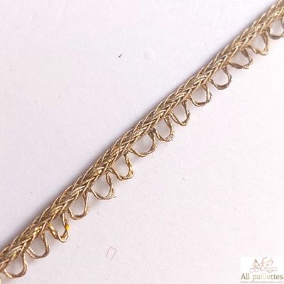 Тесьма металлизированная ТМ41