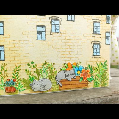 ФП штамп "Коты диванные"