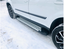 Пороги на Volkswagen  Amarok (2010-2015) Bmw-style V2