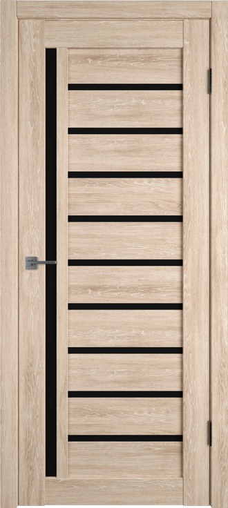 Дверь ПО Atum 11 Sand Vellum Black Gloss