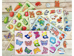 4 развивающих планшета "Познаем мир"