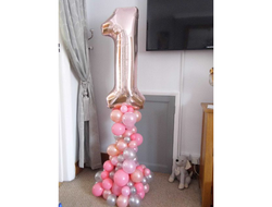 цифра на разнокалиберной стойке