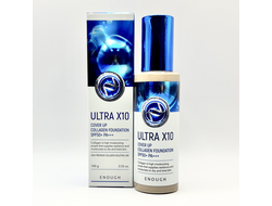 [Enough] Тональный крем. 21 тон. ULTRA X10 COVER UP COLLAGEN FOUNDATION #21