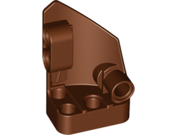 Technic, Panel Fairing # 1 Small Smooth Short, Side A, Reddish Brown (87080 / 6179664)