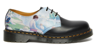 Полуботинки Dr. Martens 1461 Tng Bathers Black Print