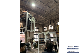 Восстановленный экструдер 900 мм.