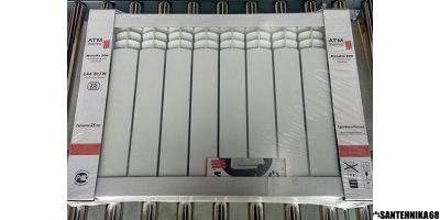 Биметаллический радиатор ATM Thermo Metallo 500/80 4 6 8 10 12 секций