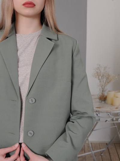 Брюки 662-03223 шалфей