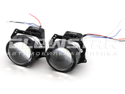 Билед модули Aozoom МИНИ-Q1 3.0 дюйма, 2 чипа, 5500K, 12V, 53W/62W, крепление 3R