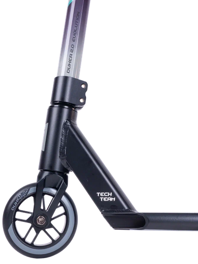 “Трюковой самокат Tech Team Duker 2.0 в цвете celadon.”