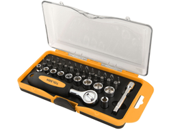 Набор вставок (бит) 1/4", PH, PZ, Hex, Torx, Slotted, 38 предметов TOLSEN TT20035