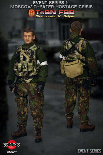 Спецназ ФСБ "Альфа" в Москве - Коллекционная ФИГУРКА 1/6 Moscow Theater Hostage Crisis (UD9007) - UJINDOU
