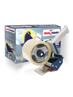 Пистолет упаковочный (диспенсер) для клейкой ленты 75мм Klebebander