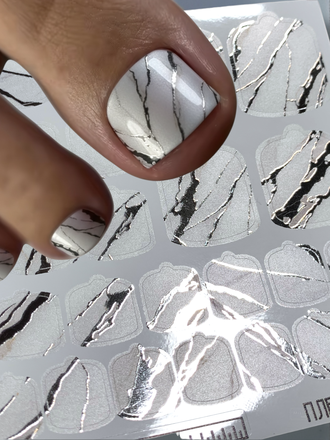 Пленки для педикюра с фольгой VIP-075