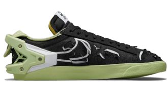 Nike Blazer Low Acronym Black Olive Aura Арт 2 фото