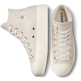 Кеды Converse Lift Golden Elements высокие белые