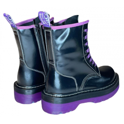 Violet doc martens shop