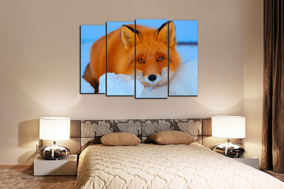 Модульная картина "Лисица"