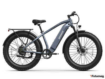 Электровелосипед QRONGE THUNDER (4.0) серый