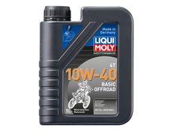 Масло моторное Liqui Moly Motorbike 4T 10W-40 Basic Offroad (минеральное) - 1 Л (3059)