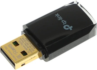 Сетевой адаптер TP-Link Archer T2U USB 2.0 Черный