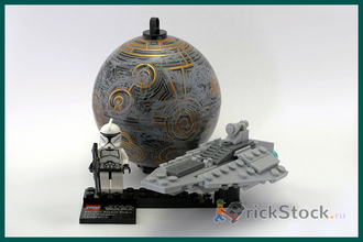 # 75007 Микро–«Республиканский Боевой Корабль» и Планета Корусант / Republic Assault Ship & Planet Coruscant (2013)