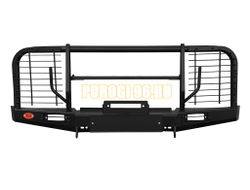 Передний силовой бампер серии Трофи на УАЗ Буханка 2989, 3741, 3909, 2206, 3962, 3303, 39094 1965- (02.214.03)