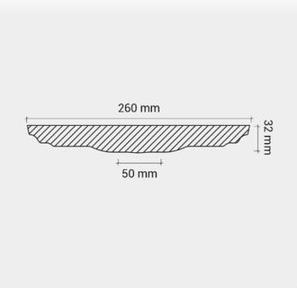 Розетка 1.56.013 d26см