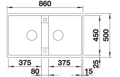 Мойка Blanco ZIA 9, 516686