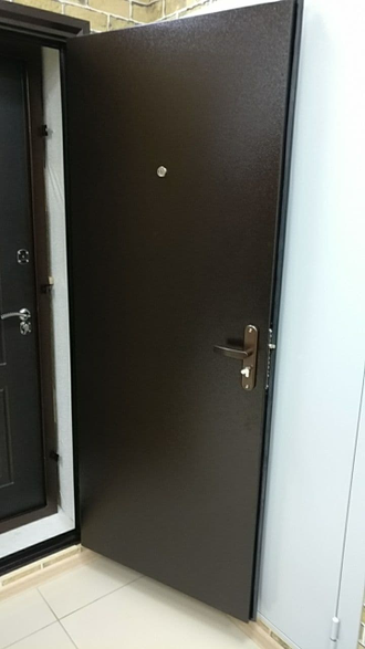 Металлическая входная дверь "LMD1" металл снаружи / металл внутри