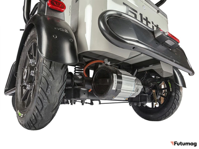 Электротрицикл Wanshida LC300 60V 1000Вт серый