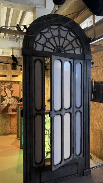 Semicircular window