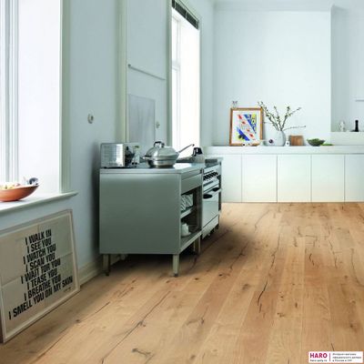 Паркетная доска Haro Дуб Алабама 537552 1-пол масло