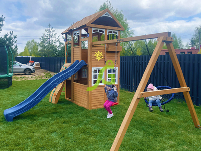 Детская площадка IgraGrad Клубный домик 2 Luxe
